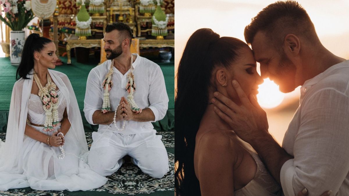 Exkluzivní fotografie ze spirituální thajské svatby Andrey Pomeje: Slova o druhé veselce v Česku i změně jména
